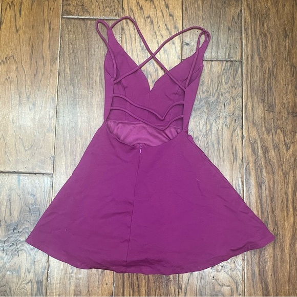 Lulus believe in love women’s backless skater dress - Picture 2 of 5